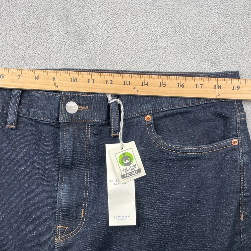 NEW‎ Outerknown 38x32 Ambassador Slim Fit Denim SEA Jeans